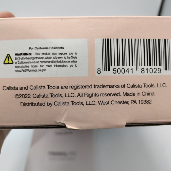 Calista TrianglPRO Triangl Pro Heated Hair Detailer Brush Tulip Floral Pattern - Picture 9 of 11